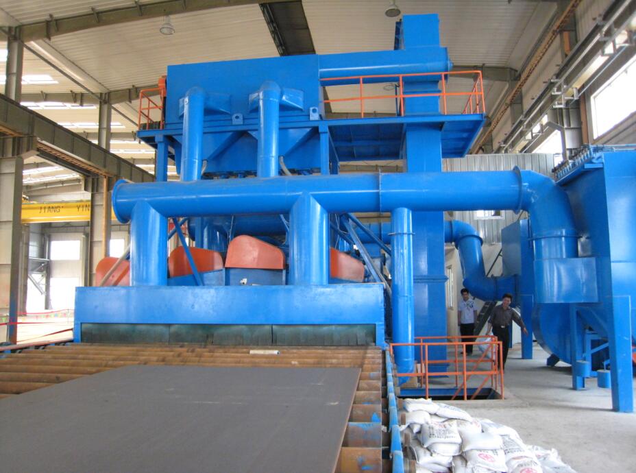 江蘇輥道通過式拋丸機的應用特點是怎樣的？